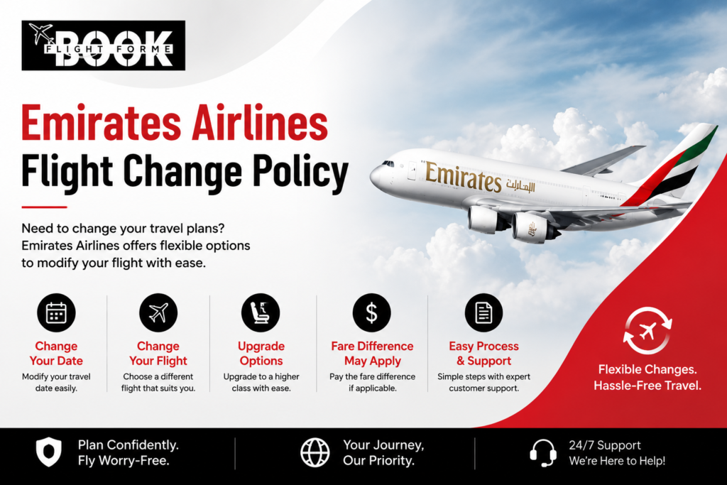 Emirates Airlines flight change policy
