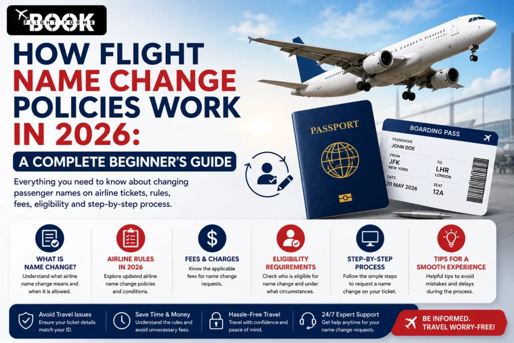Flight Name Change Policy