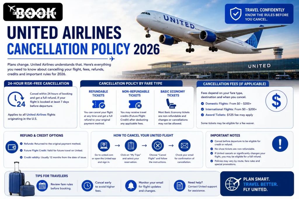 United Airlines Cancellation Policy