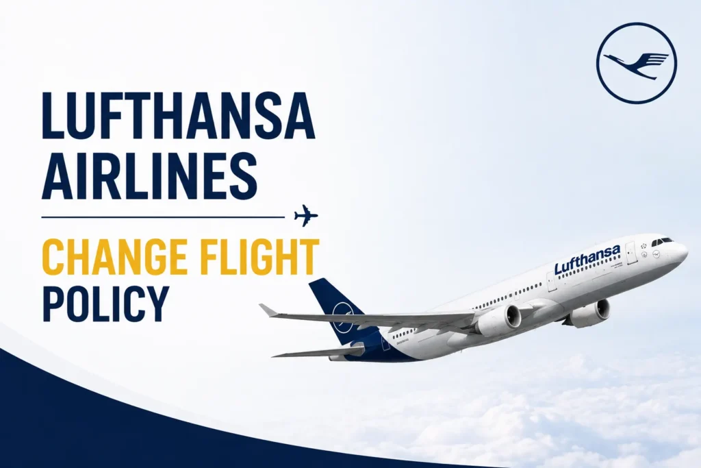 Lufthansa Airlines Change Flight Policy